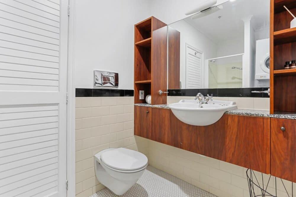 Funky One Bedroom Apartment On Princes Wharf Auckland Dış mekan fotoğraf