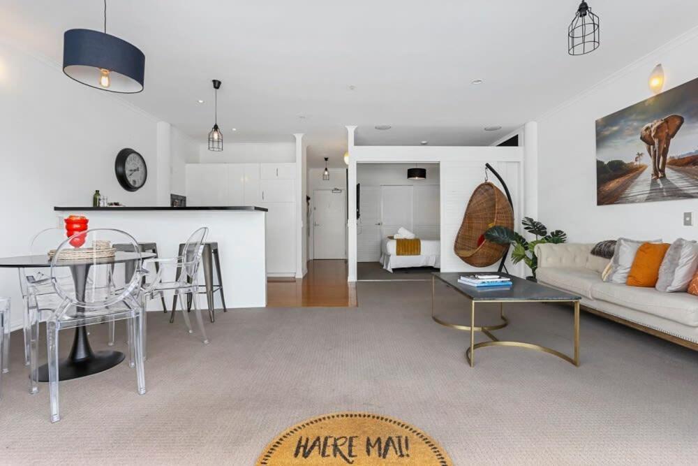 Funky One Bedroom Apartment On Princes Wharf Auckland Dış mekan fotoğraf
