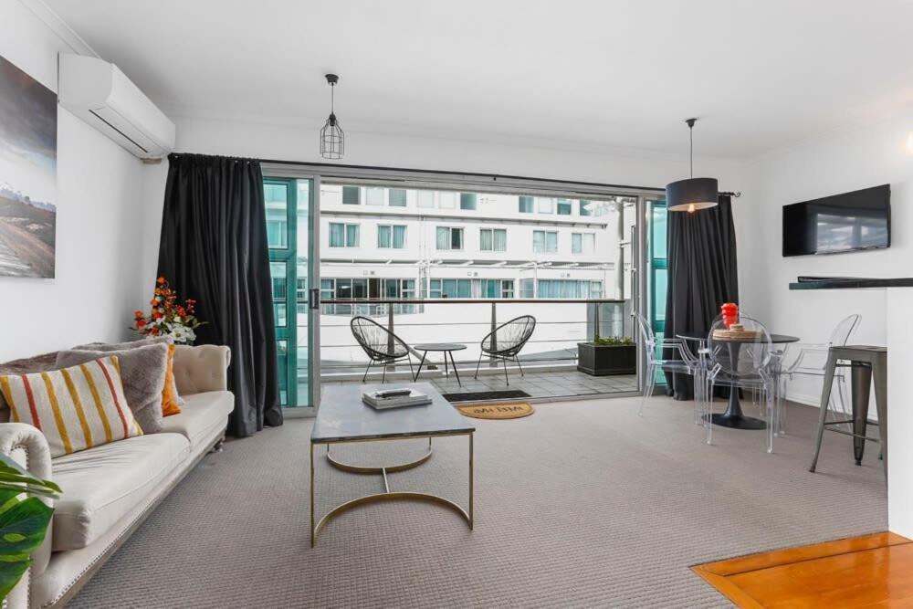 Funky One Bedroom Apartment On Princes Wharf Auckland Dış mekan fotoğraf